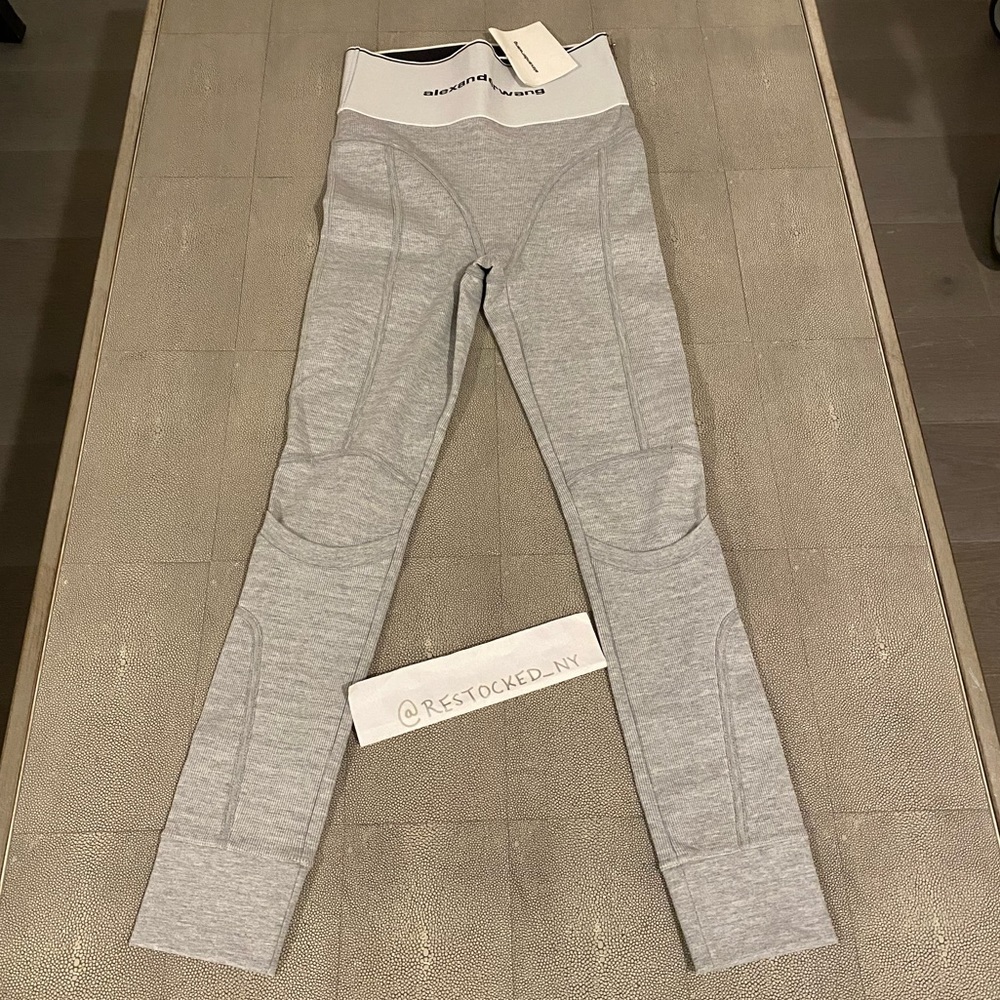 Alexander Wang Logo Elastic Legging size S